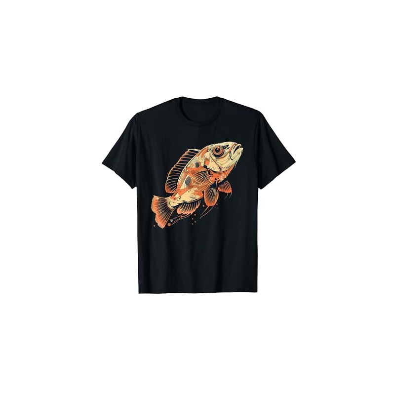 Oscar Fish Retro Sci-Fi T-Shirt