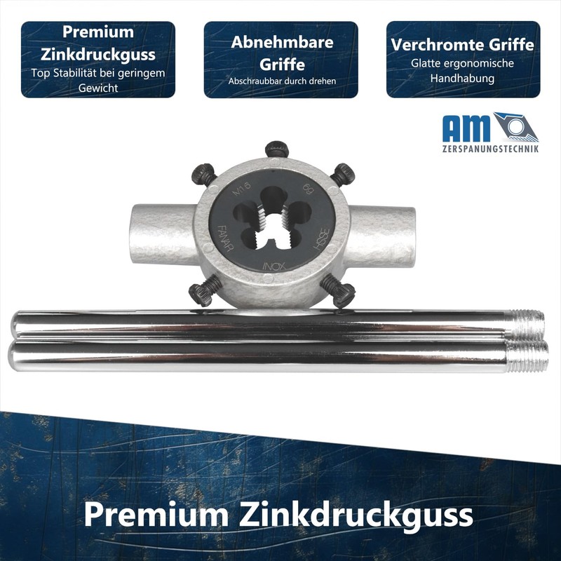AM-Zerspanungstechnik Die Holder | PRO Thread Die Holder DIN225 |