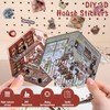12 Set DIY 3D House Stickers - 3D Miniature Sticker