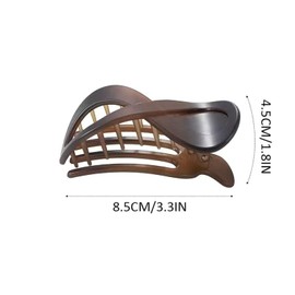 Dinghaole 3pcs Non-Slip Hair Claws,Hair Clips for Thick Hair Women,Non-Slip Side Slid Flat Hair Clips,French Matte Hair Clips,banana hair clip,3 Colors Hair Accessories for Girls and Women