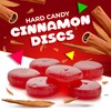 Cinnamon Discs Hard Candy Individually Wrapped (1 Pound Bag -