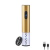 Electric Wine Opener, Rechargeable Wine Bottle Opener with Foil Cutter