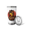 Zebra Rubber Duck Stainless Steel Insulated Tumbler
