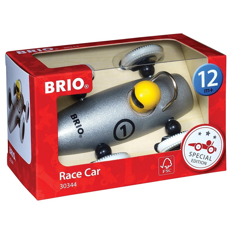 BRIO 30344 - Sonderedition Rennwagen, Silber-metallic