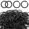 Semrien 210 Pcs 1.1 Inch Plastic Binder Rings, Loose Leaf