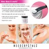 Cristales de microdermoabrasión de NeedCrystals. Exfoliante Facial Natural para Piel