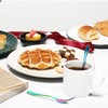 RETON 12 Pcs Dessert Forks and Spoons Silverware Set, Stainless