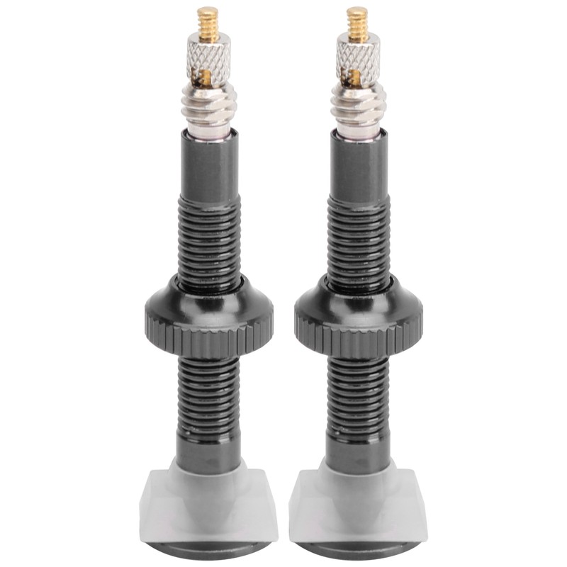 1 Pair 52mm Bike Extended Air Valve Tubeless Presta Valve