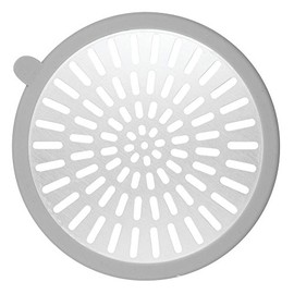 InterDesign Metro Ultra Shower Stall Drain Protector - Gray/Silver