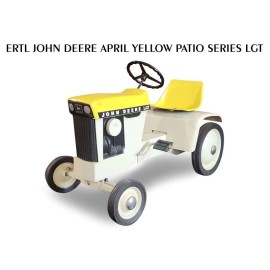 John Deere ERTL John Deere April Yellow LGT Pedal Tractor Metal Sign: 9x12" & Free Shipping