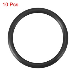 sourcing map Pack of 10 Nitrile Rubber Rings Metric Seal 21.6 mm OD 18 mm ID 1.8 mm Width