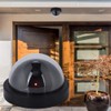 Dome Dummy Surveillance Camera CCTV Simulated Surveillance Camera with Flashing