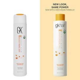 GK HAIR Global Keratin Balancing Shampoo and Conditioner Sets (10.1 Fl Oz/300ml) For Oily & Color Treated Hair Deep Cleansing Ideal for Over-Processed and Environmentally Stressed Hair