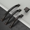 Amerdeco 10 Pack Oil Rubbed Bronze Cabinet Pulls 3 Inch(76mm)