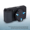 JJC Auto Open/Close Lens Cap for Ricoh GR Mark III