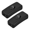 Zsanhua 2 Pieces Low Profile in-Line Torpedo Switch, 2A 250V