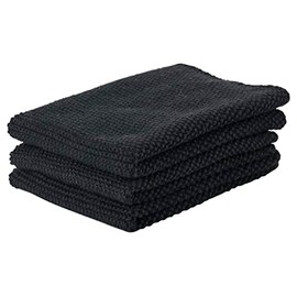 Zone Dish Cloth 27 x 27 cm 3 pcs Black