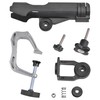 Fishing Boat Rods Holder with Large Clamp Opening Adjustable 360