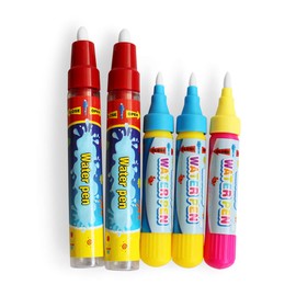HOMSEEK 5Pcs Water Doodle Pens for Aqua Drawing Mat and Book - Replacement Pens
