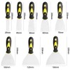 8pcs Wallpaper Scraper, BetterJonny Stainless Steel Paint Scraper Blade Scraper