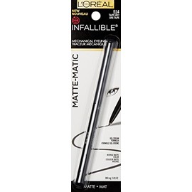 L 'Oreal Paris delineador mate, Carbón