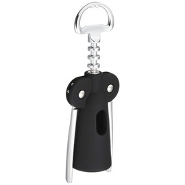 Shimomura Kougyou KIB-606 Kitchen Bar Wine Opener, Black, 6.7 x 2.2 x 1.4 in (170 x 55 x 35 mm)