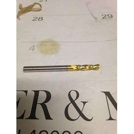 .1570#22 Cobalt TiN Coated Screw Machine Length Drill