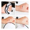 Esponja Limpieza Facial Almohadilla Desmaquillante Doble F
