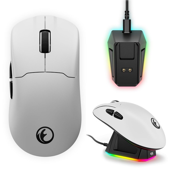 IFYOO G63 2.4G/BT/Wired Tri-Mode 4K Wireless Gaming Mouse, PAW3395 Sensor,