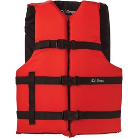 General Purpose Boating Life Jacket – Coast Guard Approved Adult Safety Vest for Fishing, Kayaking, Sailing & Water Sports