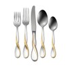 Oneida Golden Aquarius 5-Piece Flatware Place Setting, Service for 1