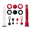 LAINLOY Gas Can Spout Replacement Kit, Flexible Pour Nozzle, Compatible