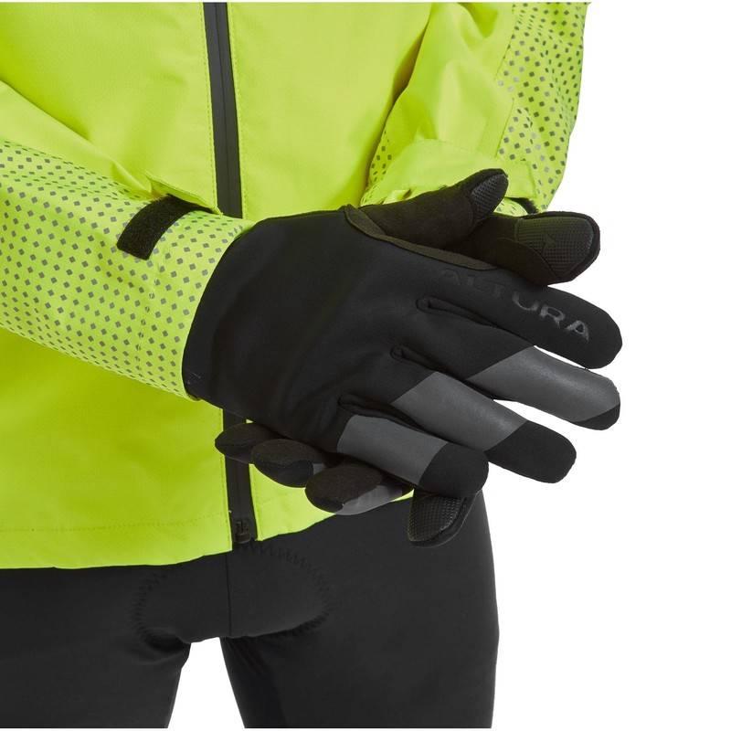Altura Unisex Windproof Nightvision - Black M 2021 Gloves, Black,