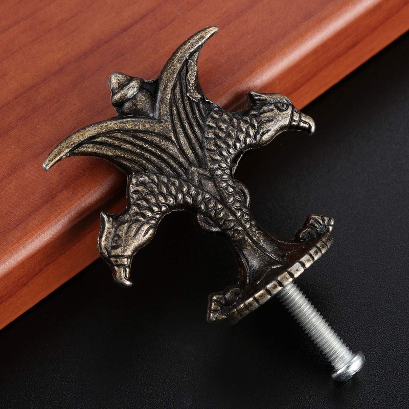4 Pack Mini Drawer knobs, Antique Cabinet Pulls Handles for