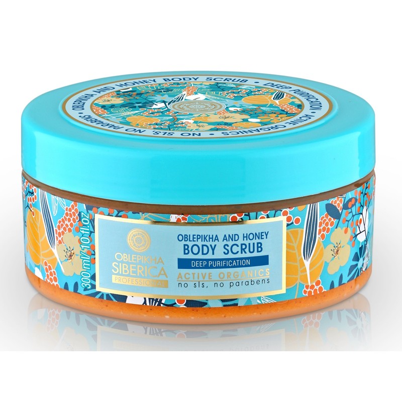 Natura Siberica Oblepikha Honey Body Scrub, 300ml