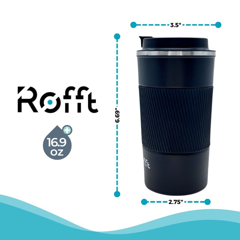 ROFFT Insulated Cups & Mugs (Black)