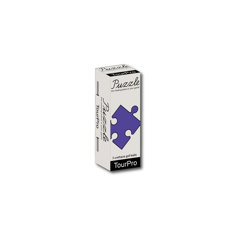 Puzzle TourPro Golf Balls 3 Layer Cast Urethane Cover Pack