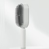 Cushion Hair Brush Self Cleaning Scalp Massage Rounded Comb Teeth