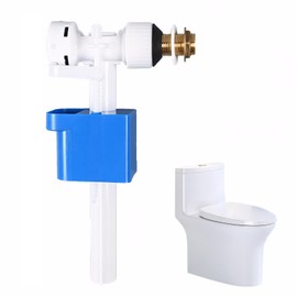 Schwimmerventil Spülkasten Universal G3/8" Und G1/2",Füllventil für Spülkasten Ersatzteile mit 1 Satz Unterlegscheibe,für Kunststoff und Keramik Spülkasten