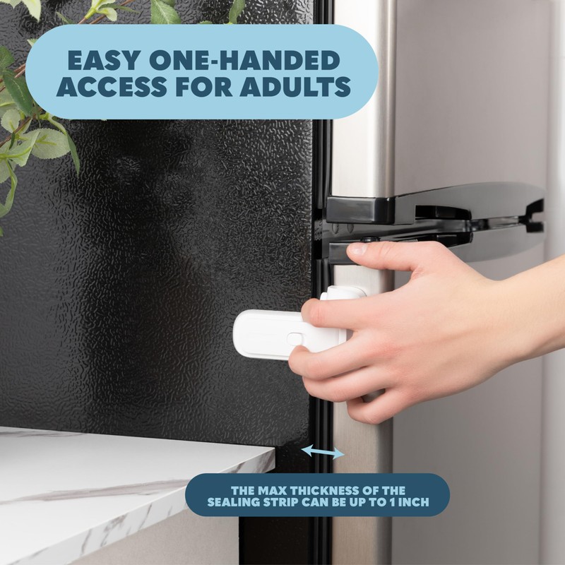 Todays Kids Child Proof Refrigerator Lock - Easy to Install