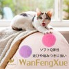 50 Pcs Cat Toy Balls, Cat Pom Pom Balls, Multicolored