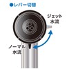 SANEI PS3051-81XA-C Shower Head, Body Care, Switchable Jet Water Flow/Shower