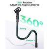 19-inch Universal Gooseneck Desktop Mic Stand【Heavy Duty】with Enhanced Desk Clamp