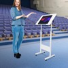 PSUFURV Lectern, Rolling Podium Adopting Spray Forming Technology Medium Density