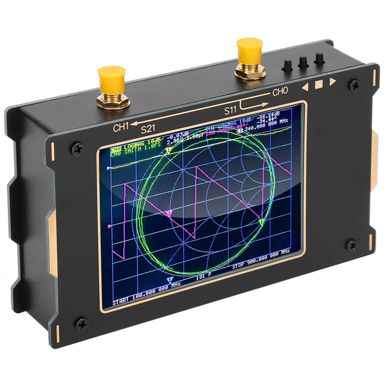 NanoVNA V2 50kHz‑3GHz Vector Network Analyzer Aluminum Alloy Antenna Analyzer