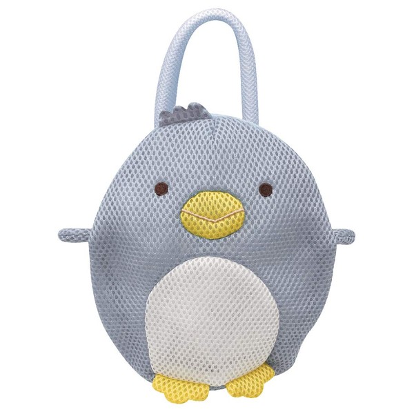 I Planning K-1300E Sumikko Gurashi Mesh Tote Bag, S, Penguin