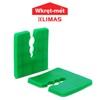 Klimas® Spacer Plastic 4 mm 50 Pieces Spacers Set Green