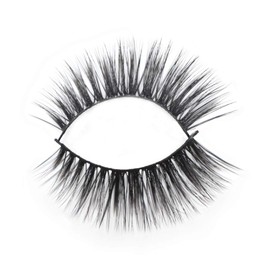3D Mink Lashes Volume Eye Lash Extensions Natural Look False Eyelashes Wispy Fluffy Full Strips Thick Cross Long Lashes Dramatic Cat Eye Eyelashes for Women Girls (8054)