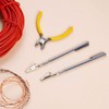 PRATYAHARA 6 Pieces Telescopic Alligator Clamp Telescopic Alligator Clamp with