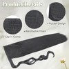 Benehair Long Straight Ponytail Hairpiece, Synthetic Hair Extensions, Braid Ponytail